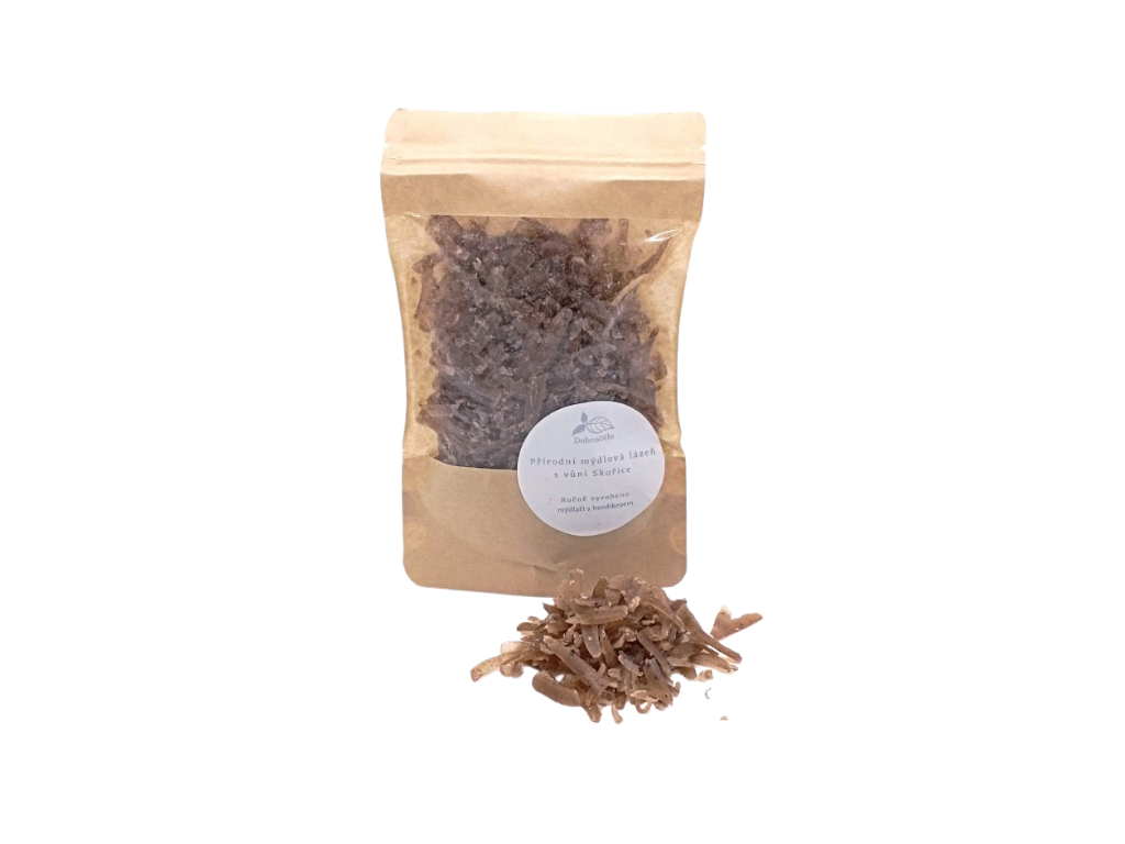 Mýdlová koupel -Skořice 75g