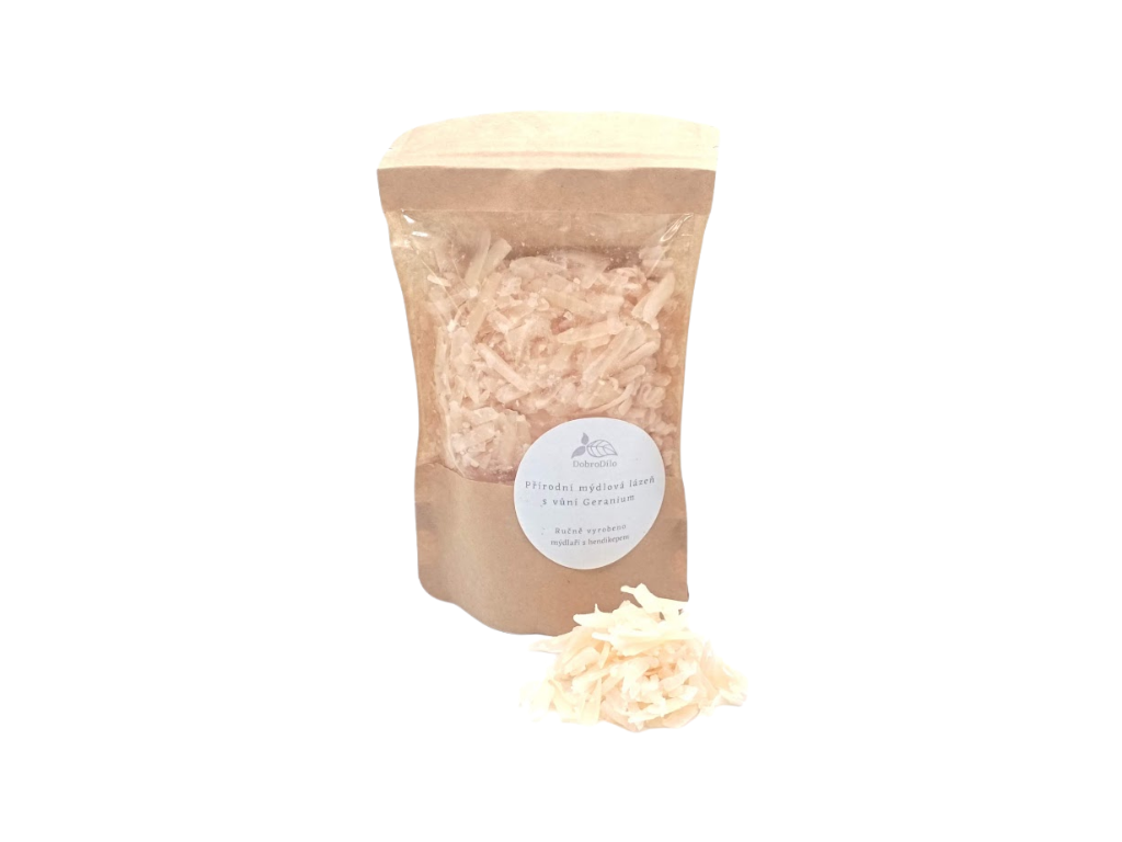 Mýdlová koupel -Geranium 75g